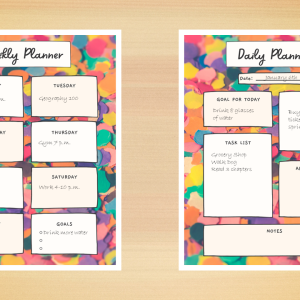 Weekly and Daily Planner